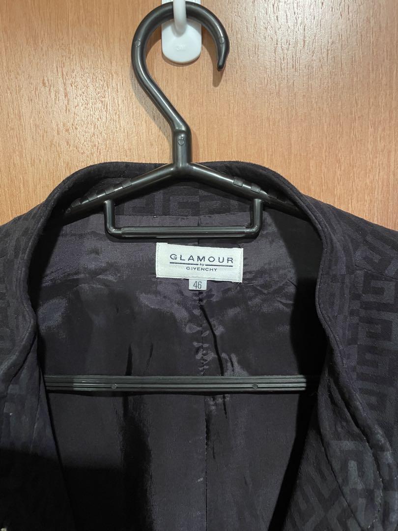 Givenchy GLAMOUR ブラック レザージャケット サイズ46