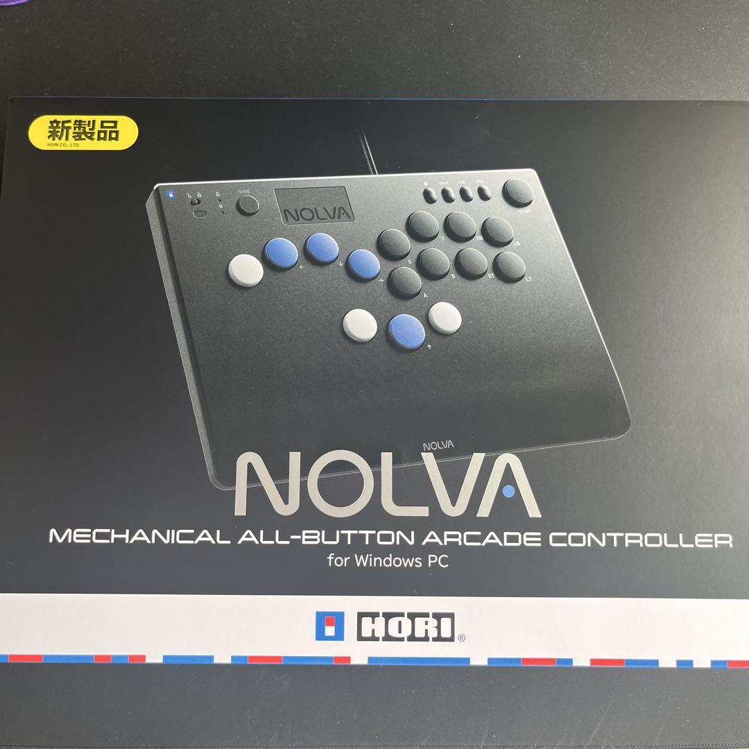 その他 HORI NOLVA for Windows PC HORI Leverless NOLVA Mechanical Buttons Fully Functional