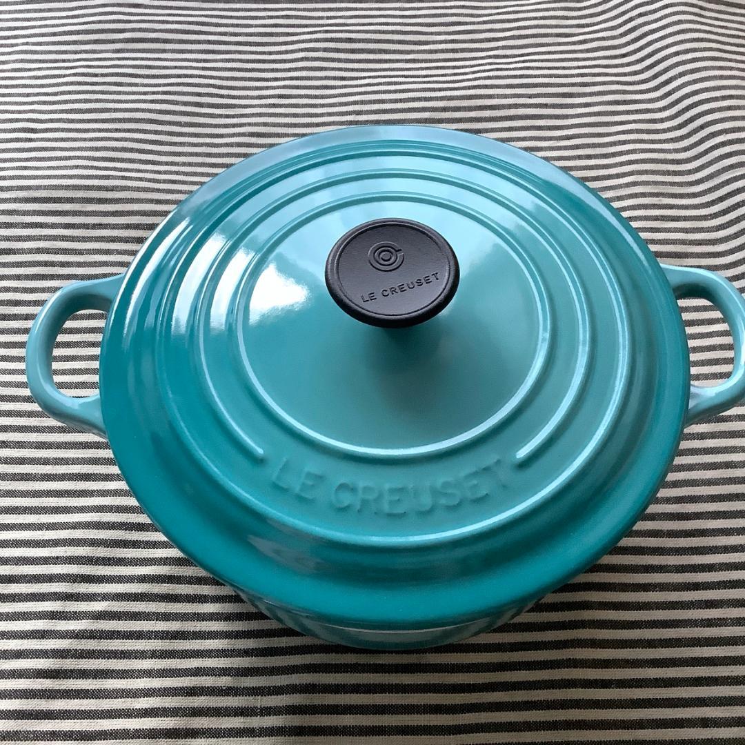 ルクルーゼジャポン ココットロンド 20センチ カリビアンブルー色LE CREUSET WWW_OPDRERGINERDOGAN_COM