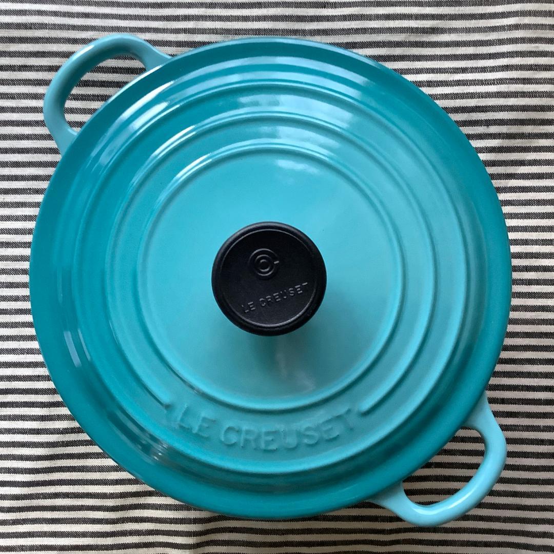 カリビアンブルー色LE CREUSET