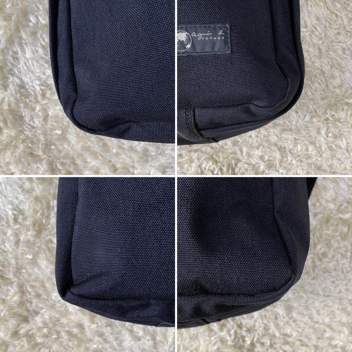 美品 2WAY ショルダーバッグ ブラック HnmNa-m80288105233 アニエスべー ビジネスバッグ 正規店