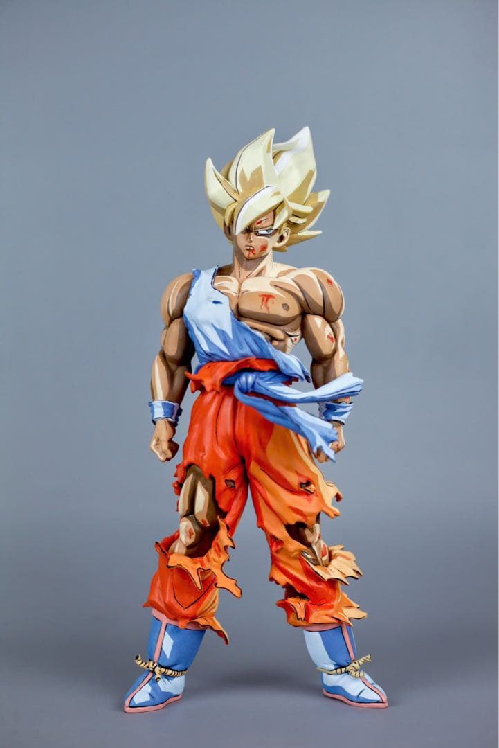 ドラゴンボールZスーパーサイヤ人孫悟空 ナメック星編リペイント二次元彩色 2D風 ドラゴンボールZスーパーサイヤ人孫悟空 ナメック星編リペイント二次元彩色 2D風