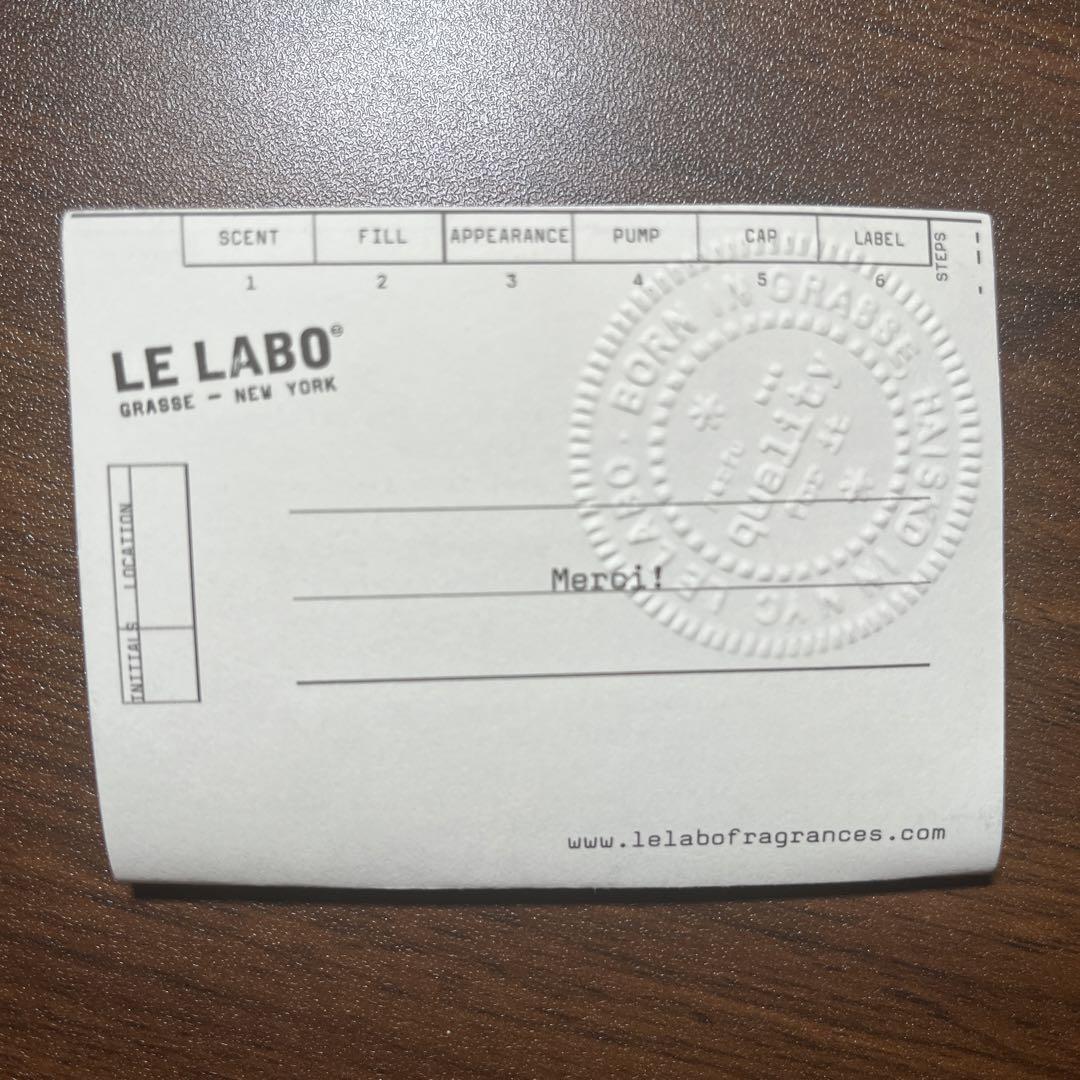 LE LABO ANOTHER 13 100ml オードパルファム