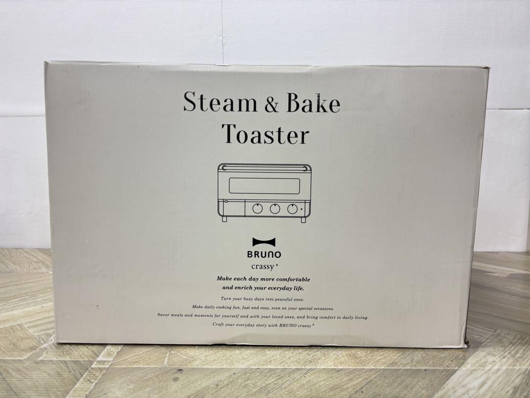 BRUNO crassy+ 4枚焼き スチーム&ベイク トースター GRG 24