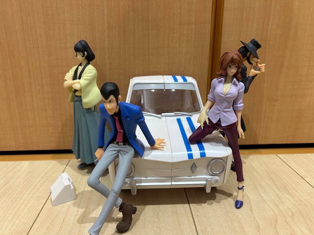 造形師✕写真家 ルパン三世 フィギュア4種コンプリートセット目立った傷や汚れなし