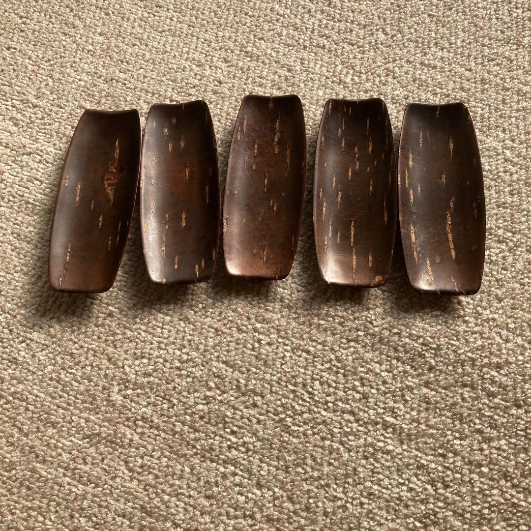 桜皮細工おしぼり置きおしぼりトレイ