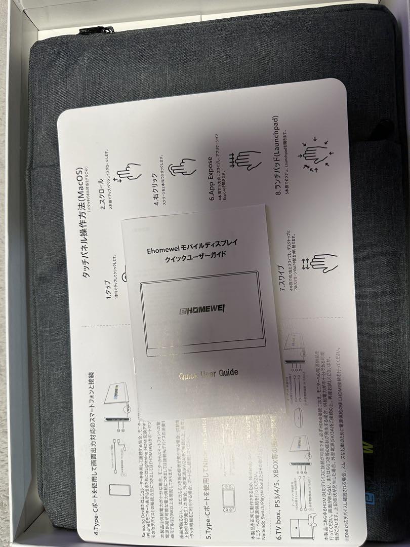 EHOMEWEI LQG-156NW モバイルモニター