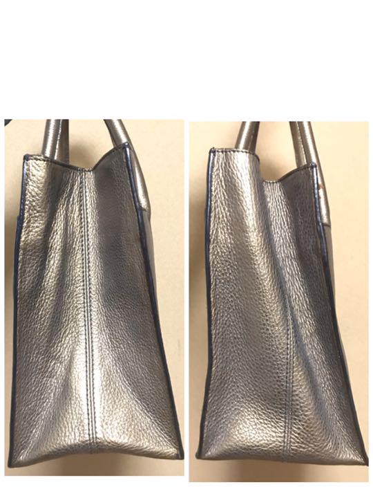 限定品新作 美品 DOROTHEE SCHUMACHER トートバッグ ビジネスバッグ 7KLu1-m80293570506 本革 定番豊富な
