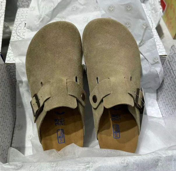 新品未使用BIRKENSTOCK ビルケン BOSTON  グレーブラウン