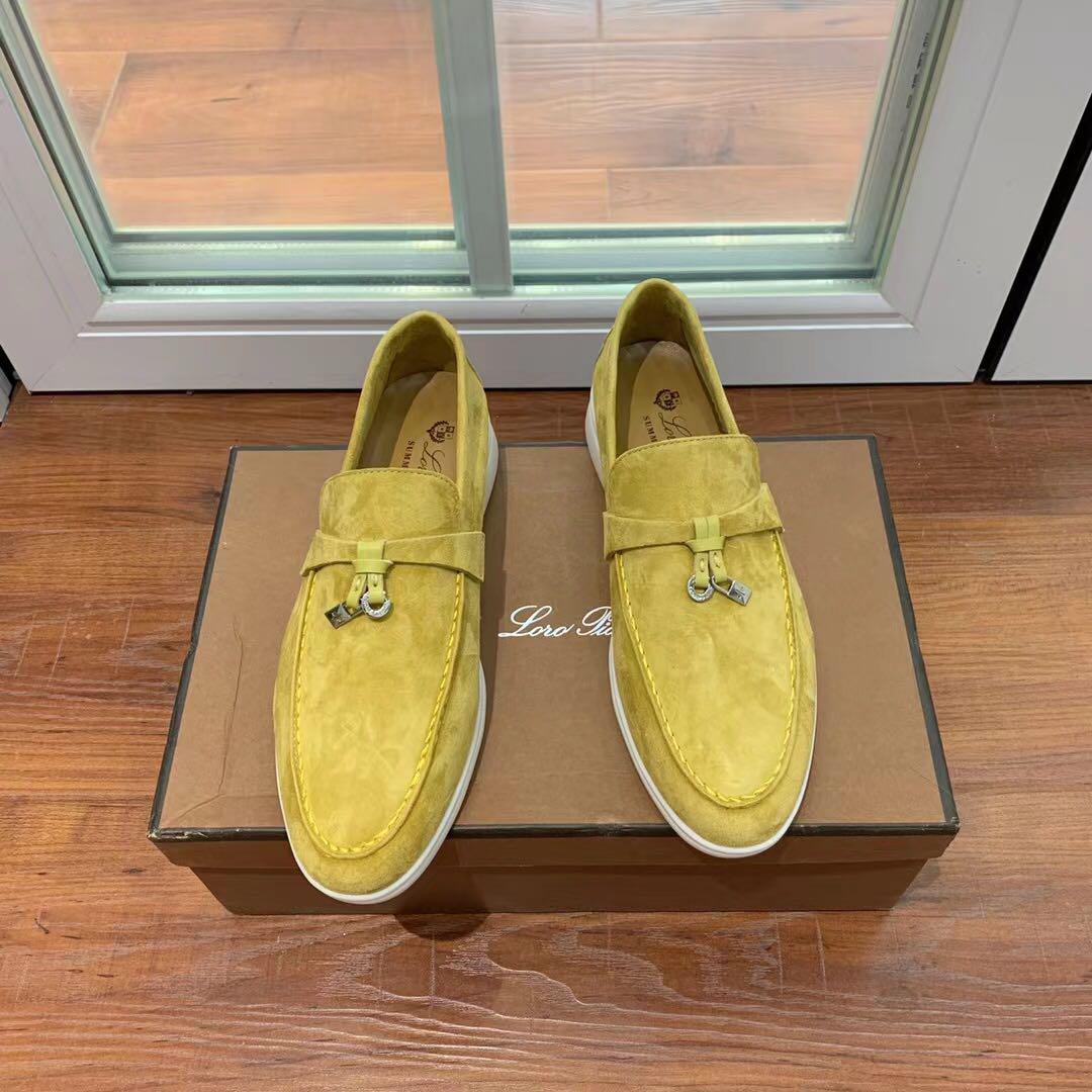 ロロピアーナ サマーチャームウォークスエードLoro Piana サイズ:37