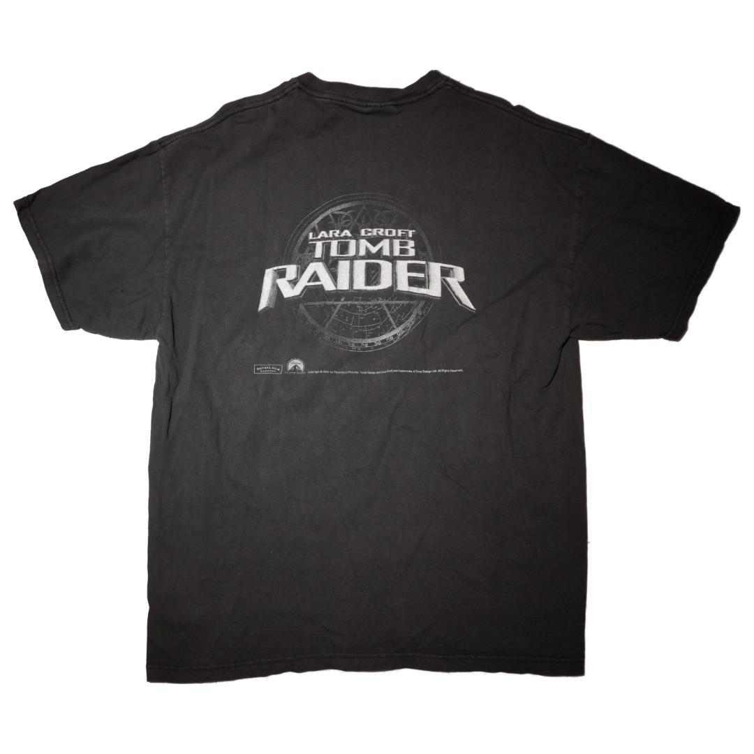 【XL】トゥームレイダー 2001 ヴィンテージTシャツ 映画 ムービー