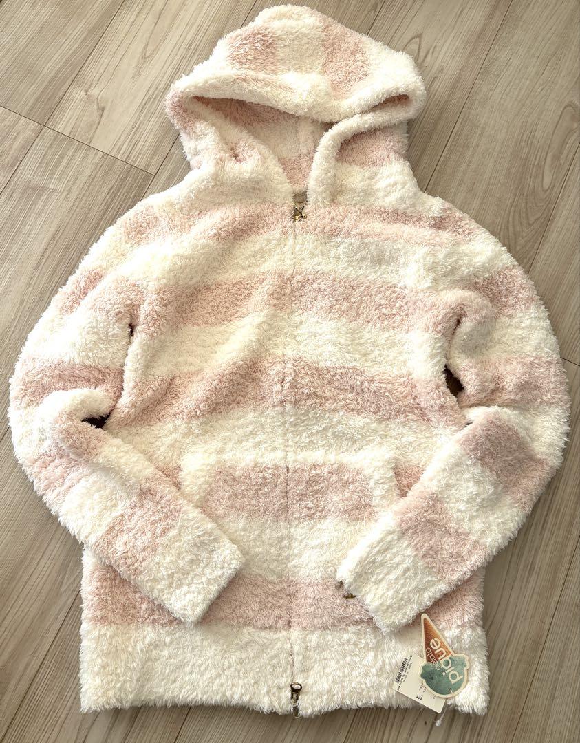 ジェラートピケ ルームウェア ピンク ボーダー パンツセット　【新品未使用】