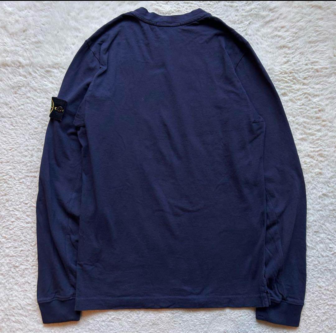 STONE  ネイビー ロングスリーブTシャツ