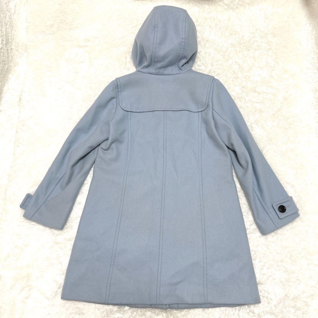 BLUE LABEL CRESTBRIDGE ダッフルコート 水色 38 ミドル