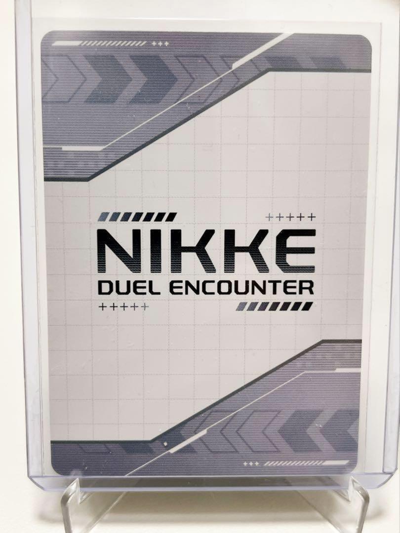 NIKKE DUEL ENCOUNTER ブランとノワール 箔押しサインカード