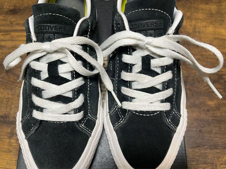 日本未発売 CONS ONE STAR 黒×白