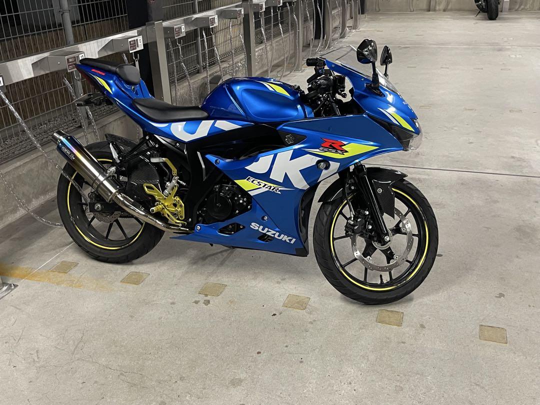スズキ GSX-R125 青