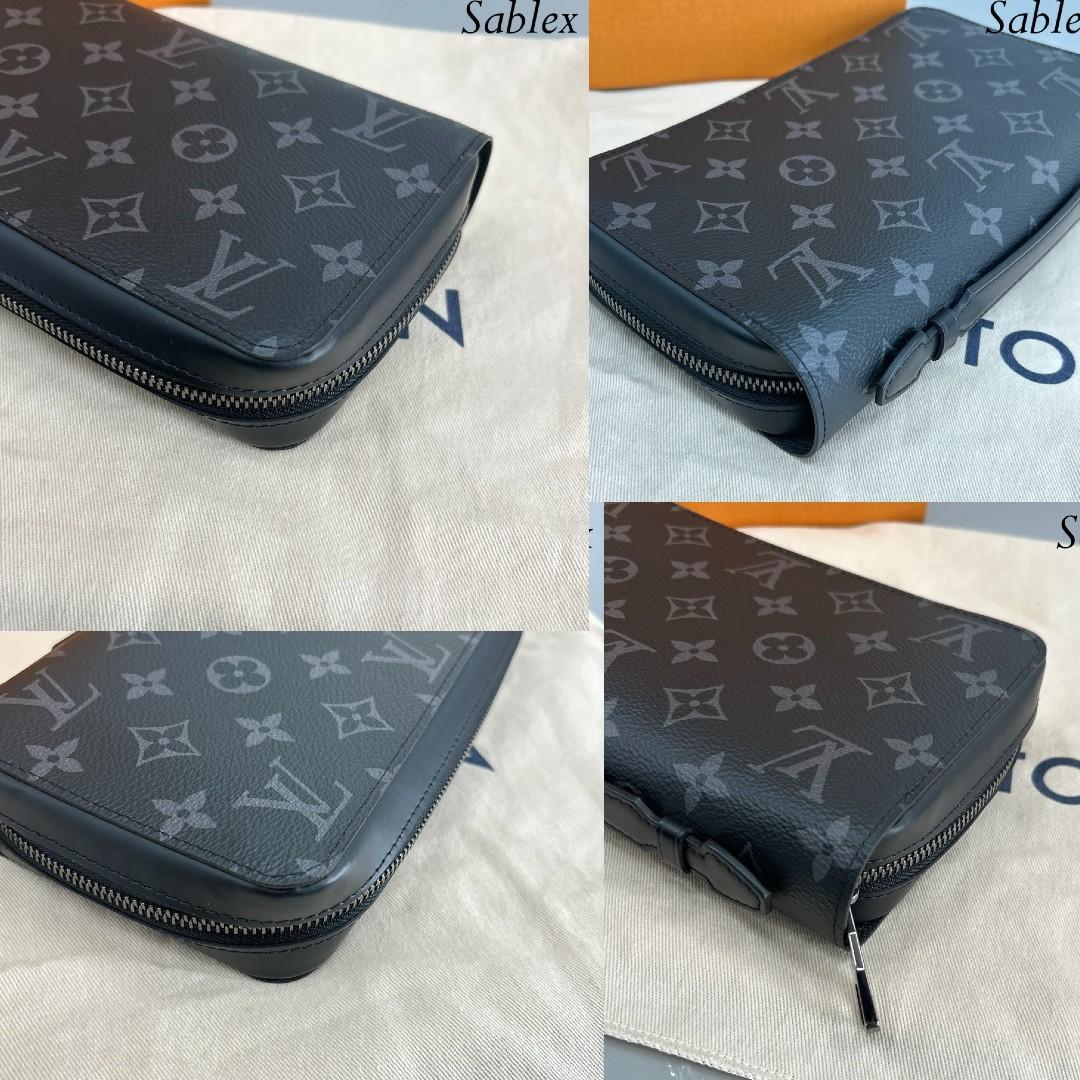 【新品未使用】ルイヴィトン モノグラムエクリプス ジッピーXL M61698