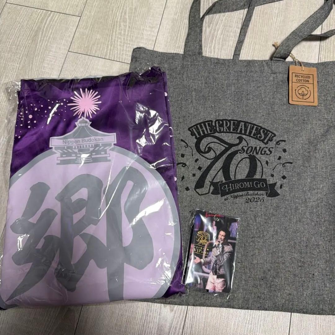 郷ひろみ　法被　エコバッグ　プレミアムシート特典