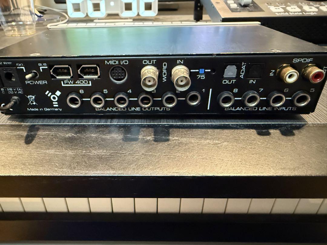 Fireface 400★デジタルオーディオインターフェース★ジャンク RME Audio Fireface 400 Digital Recording Interface FireWire