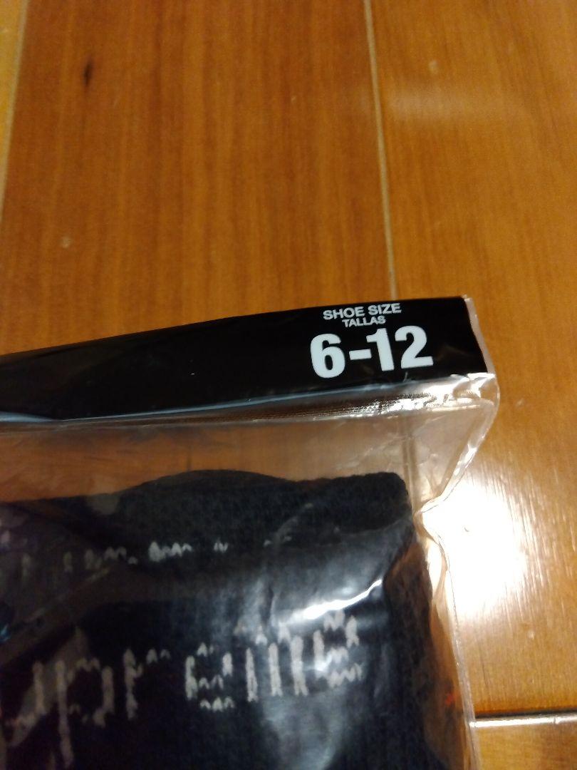 画像袋付 4足分supreme 白、黒　各2足分（4セット）計8本 ソックス
