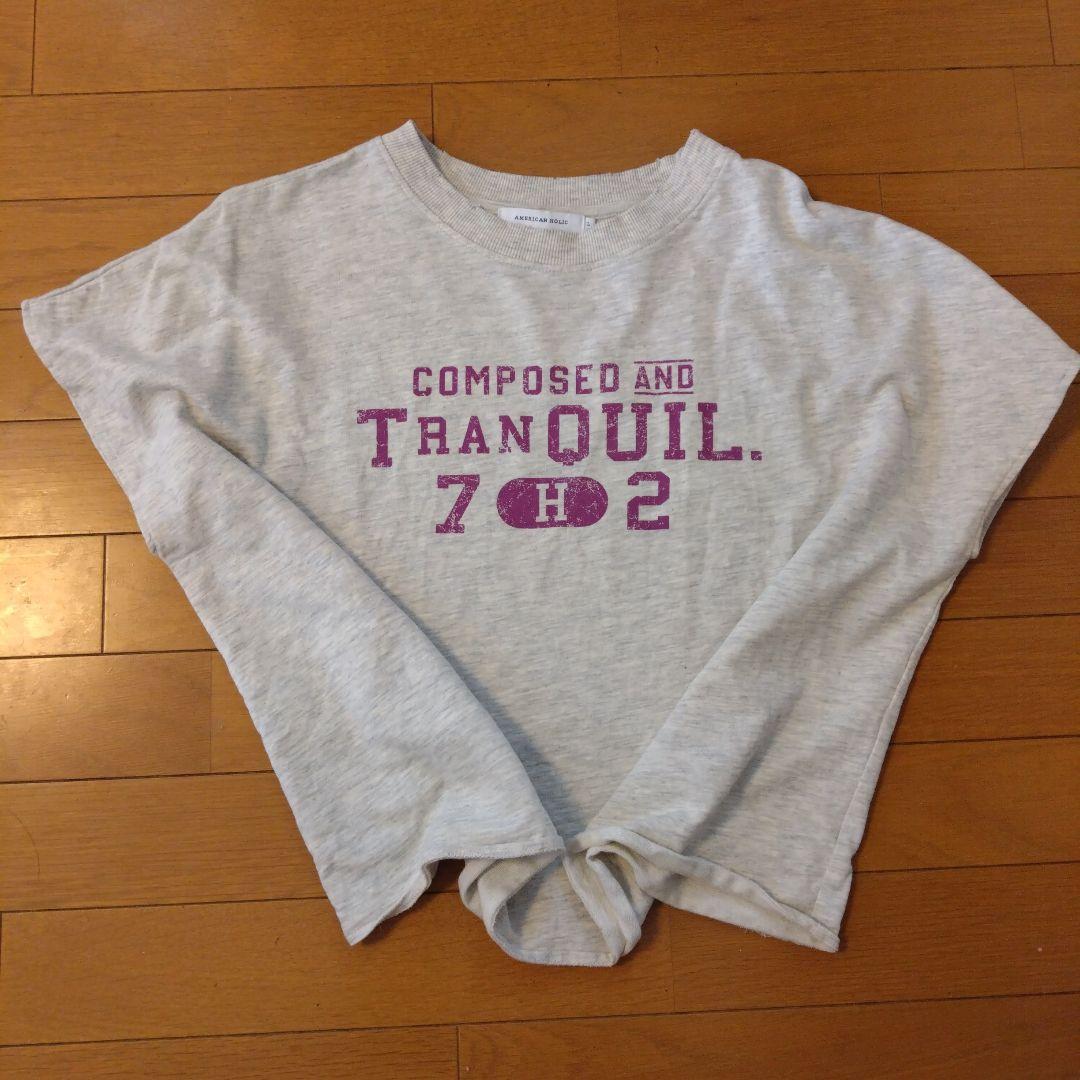 おまとめ割可能 AMERICAN HOLIC カットソー L