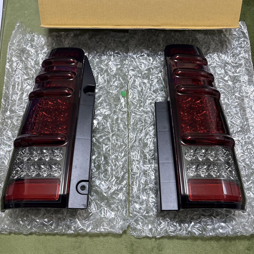 【ジムニー JB23】 MBROテール、バックランプ 新品 レッドスモーク流れる