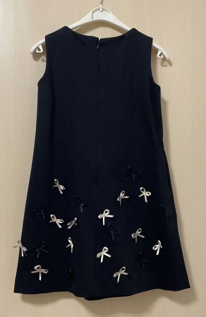 トッカ　リボン　ワンピース　ボレロ　120 トッカ リボンのワンピース 120センチ キッズ服(100cm~)
