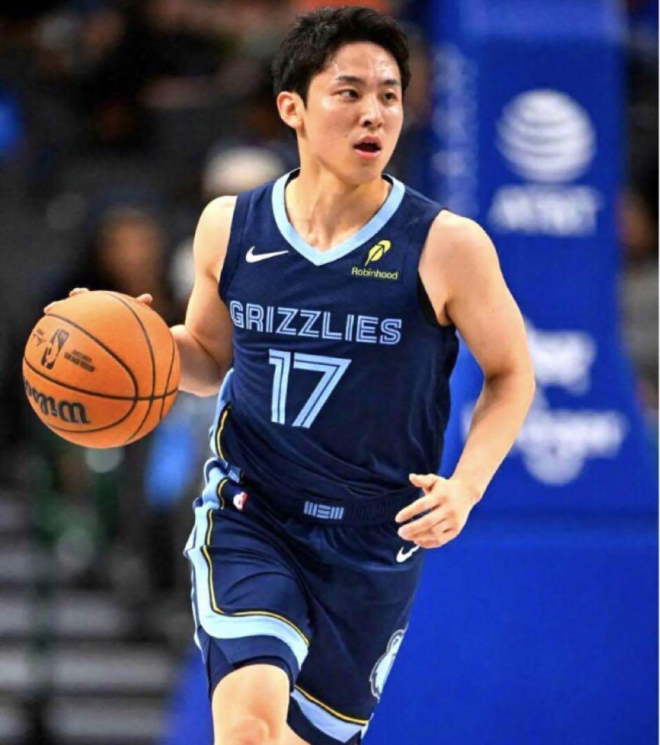 NBA GRIZZLIES KAWAMURA 17 XLサイズ ジャージ Memphis Grizzlies Yuki Kawamura #17 Jordan 2024/25 NBA