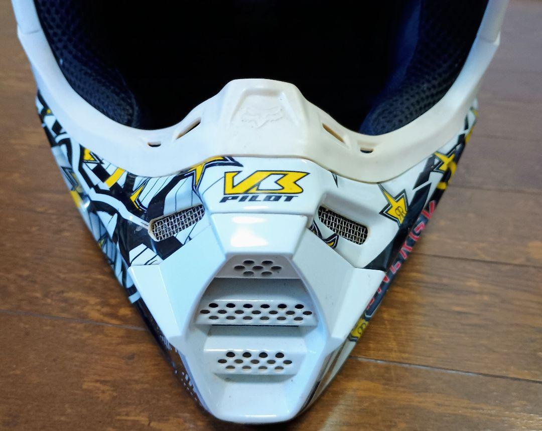 FOX V3 PILOT ヘルメット ROCKSTAR サイズXL