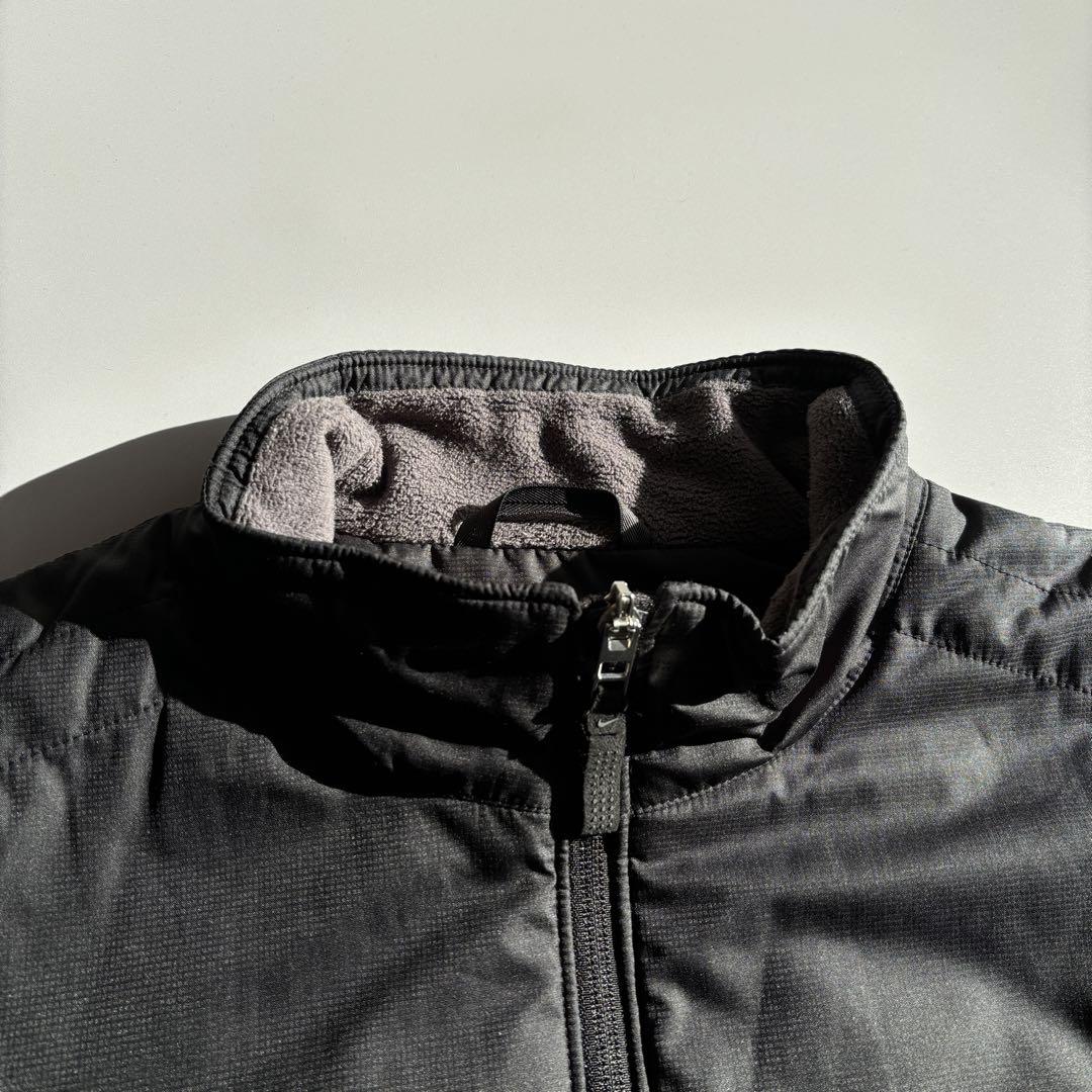 00s NIKE ロゴ デタッチャブル 中綿 テック ベスト ジャケット Y2K
