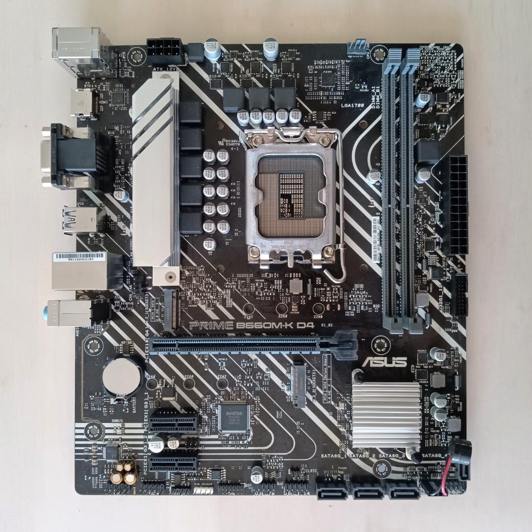 【動作確認済み】ASUS PRIME B660M-K D4