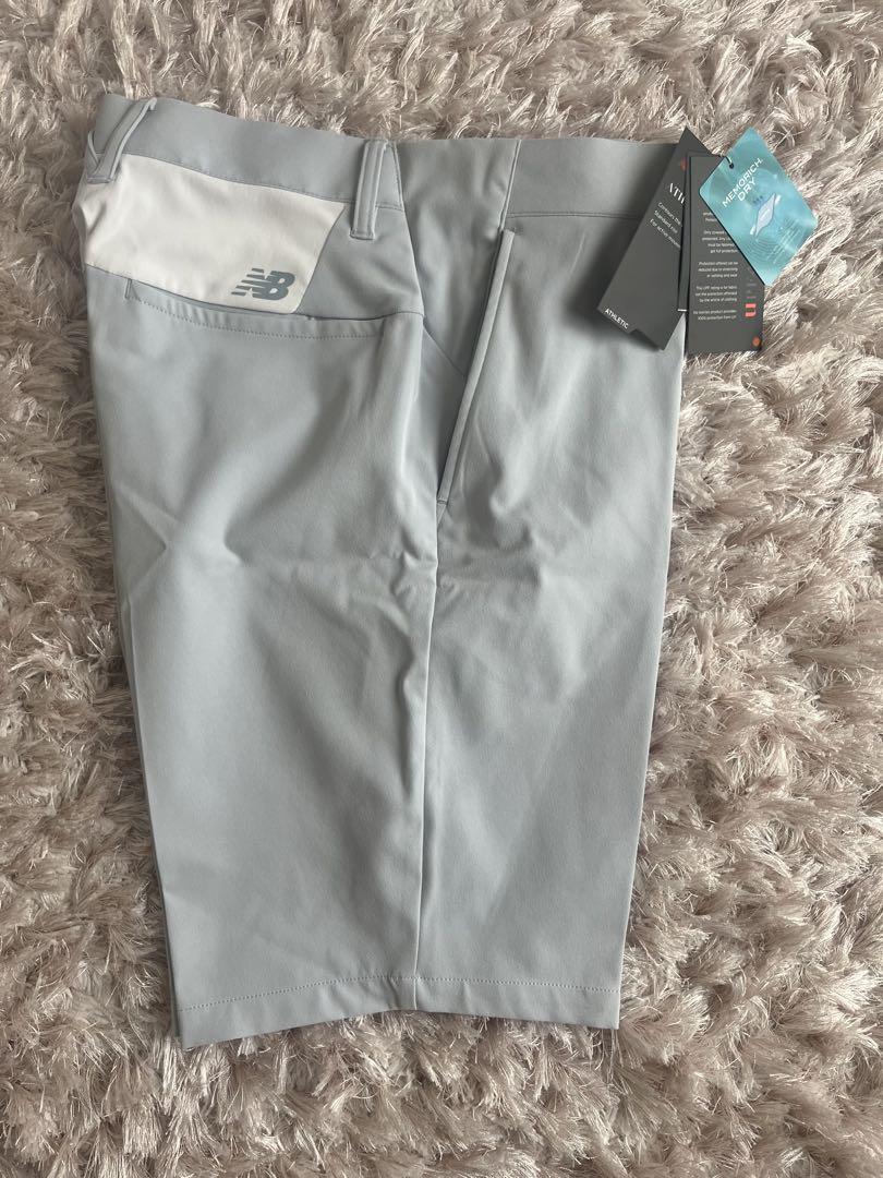 new balance ゴルフショートパンツ ストレッチ4サイズ グレー　新品