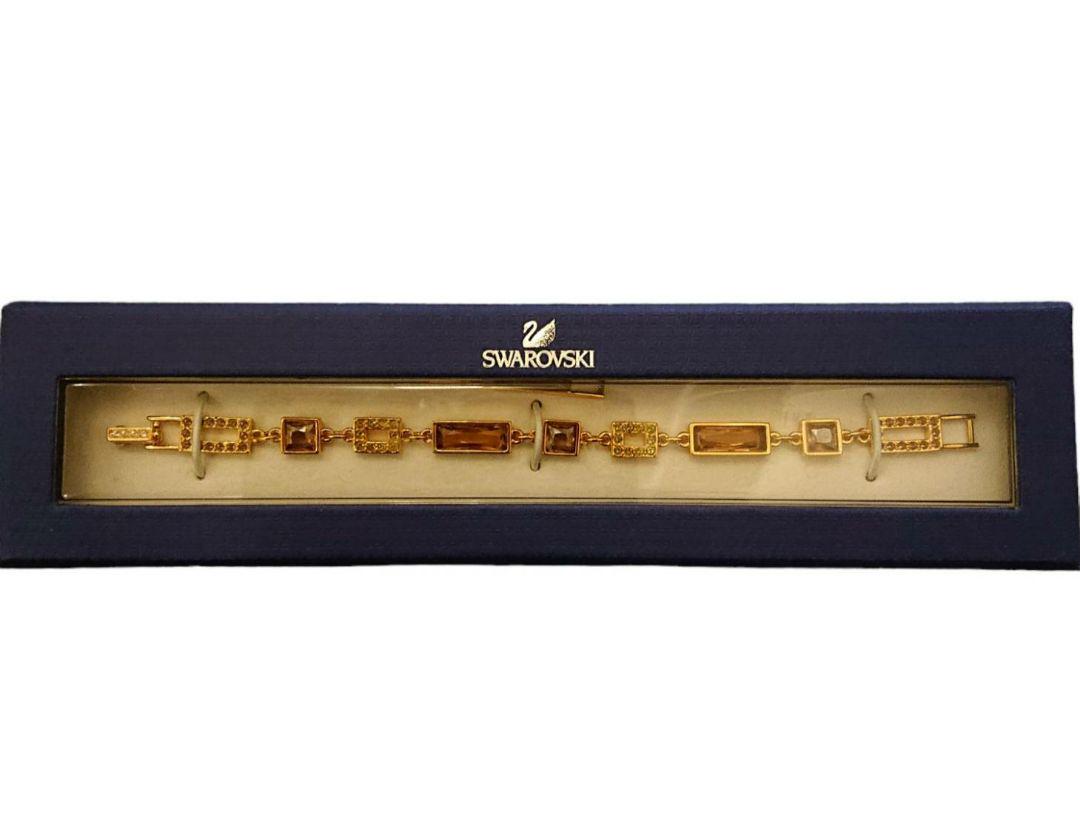 【新品未使用】SWAROVSKI スワロフスキー キラキラビジュー ブレスレット