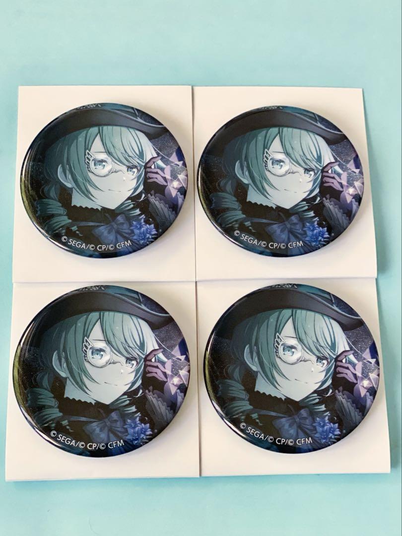 初音ミク 缶バッジ 4個セット 黒百合 5B - メルカリ