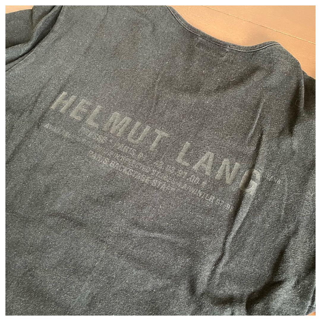 本人期 HELMUT LANG Tシャツ ヘルムートラング ジーンズ 長袖 黒