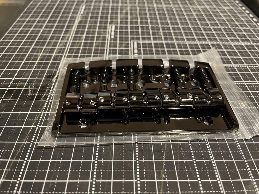 Gotoh 404sj5 black nickelゴトー五弦ベースブリッジ