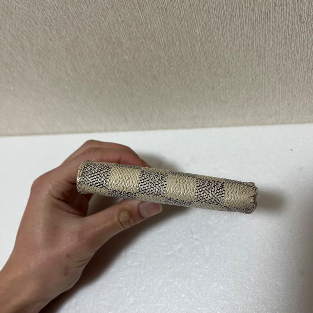 ルイヴィトン　アズール　ダミエ　マルコ　財布　N60018