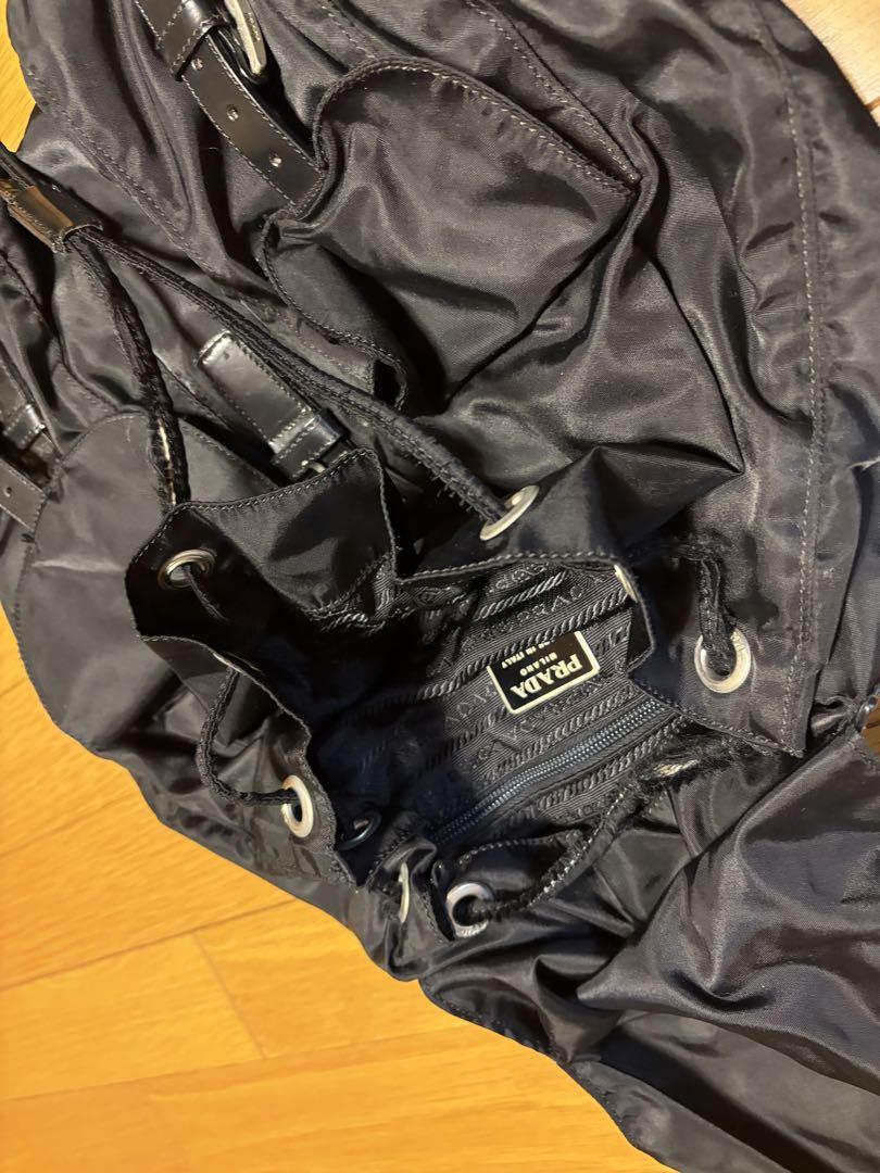 PRADA ブラック ナイロンリュック