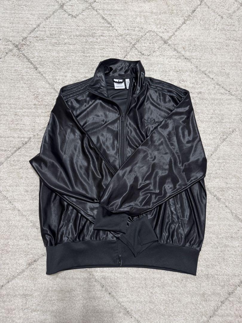 美品 アディダス メンズ ブラック ジャージ 上下 セットアップ M