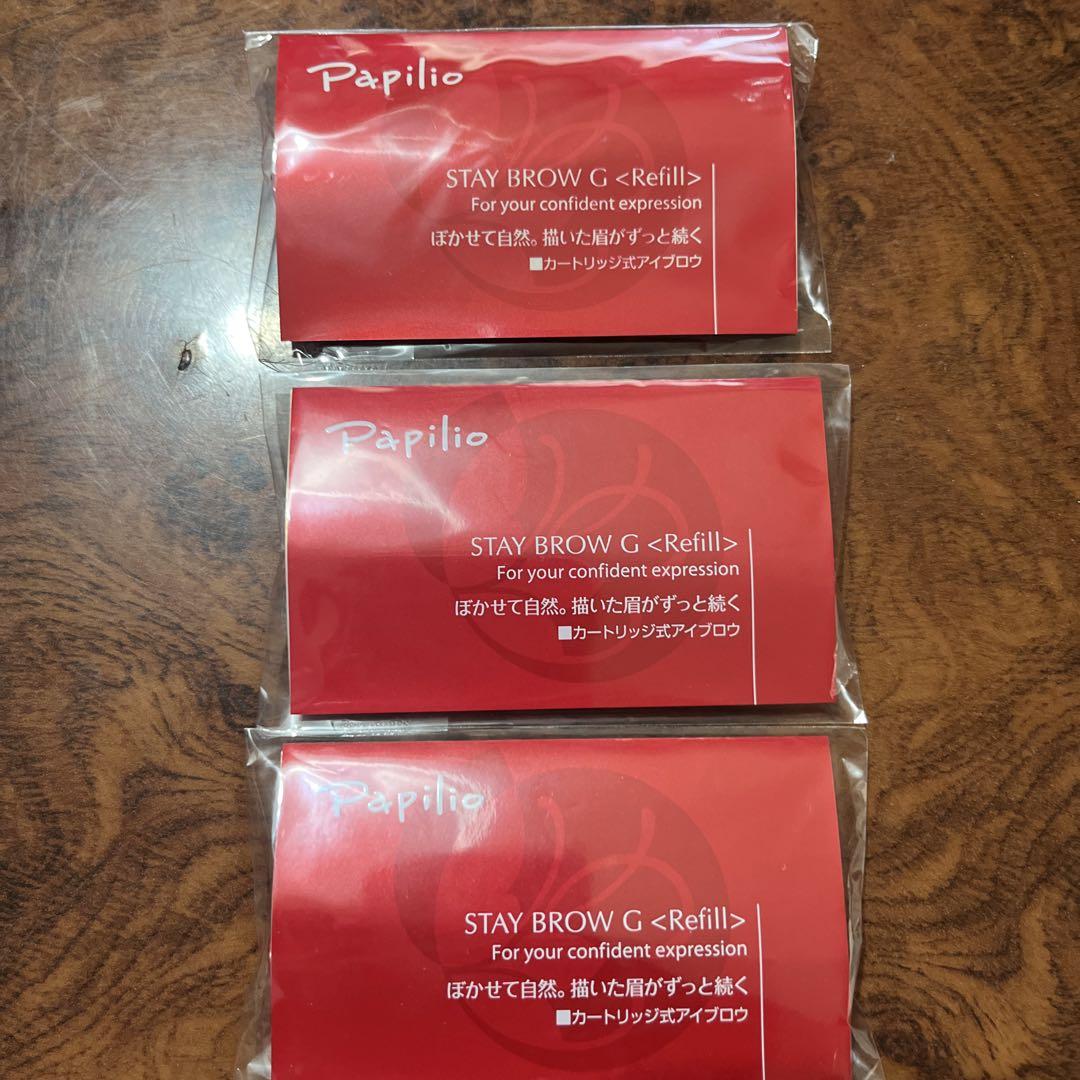 Papilio STAY BROW G <Refill> ライトブラウン6個