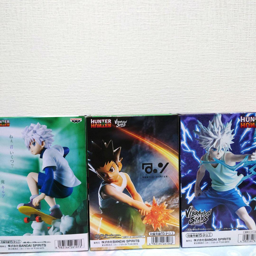 フィギュア】HUNTER×HUNTER ゴン＆キルア 3種類セット新
