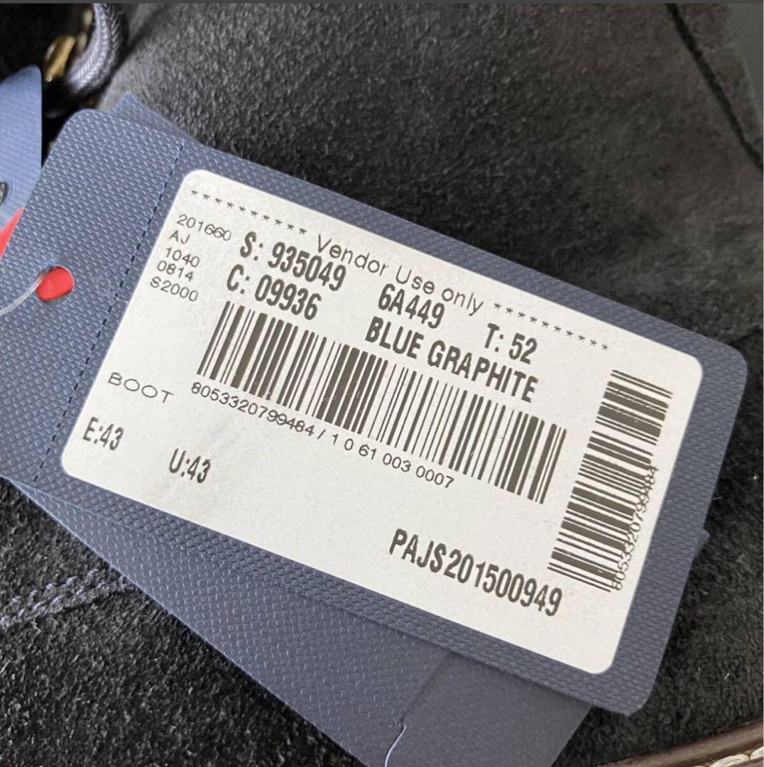 Armani Jeans スエードブーツ 新品タグ付き　サイズ：9.5