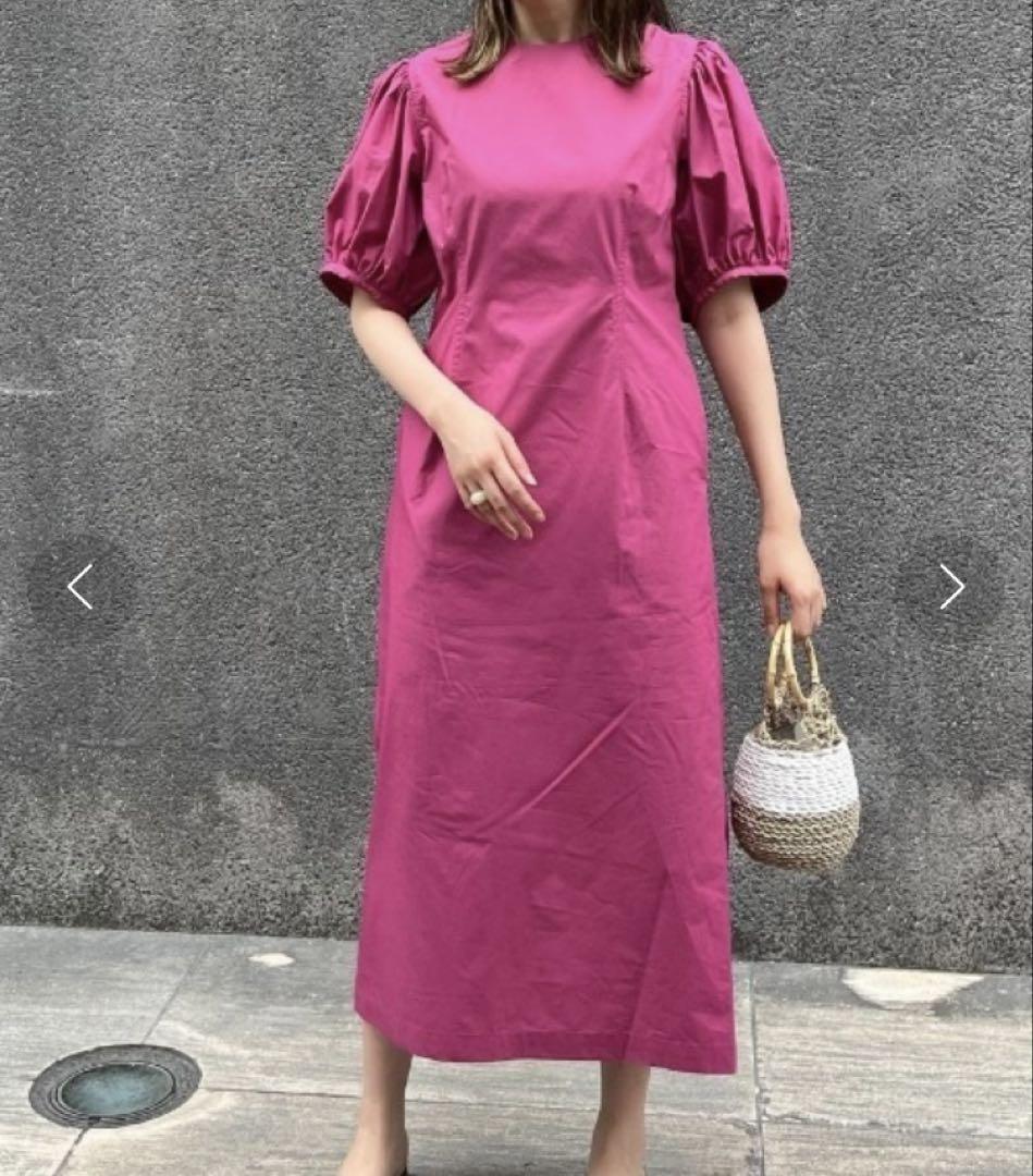 CASA FLINE ボリュームスリーブIラインドレス