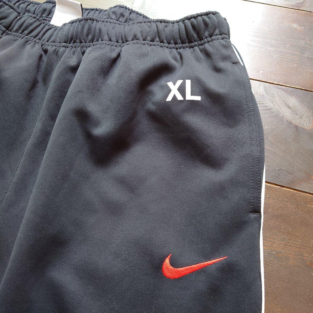 NIKE　ジャージ　ピステパンツ　XL  黒　赤　浦和レッズ