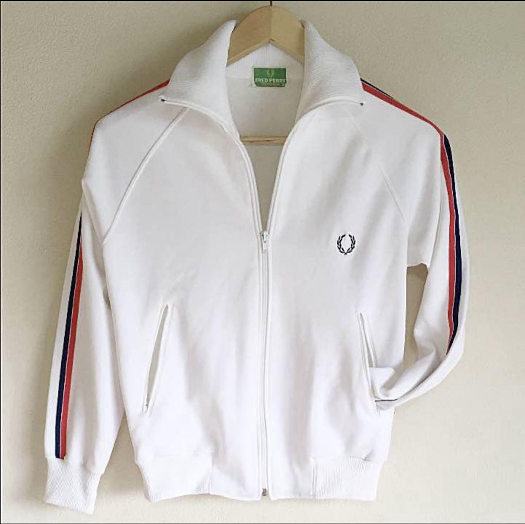 80s 緑タグ FRED PERRY フレッドペリー トラックジャケット