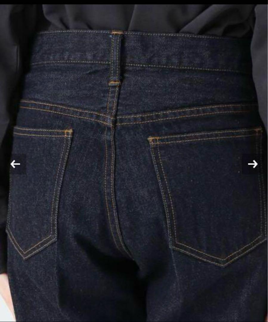 Plage センタープレスデニムパンツ