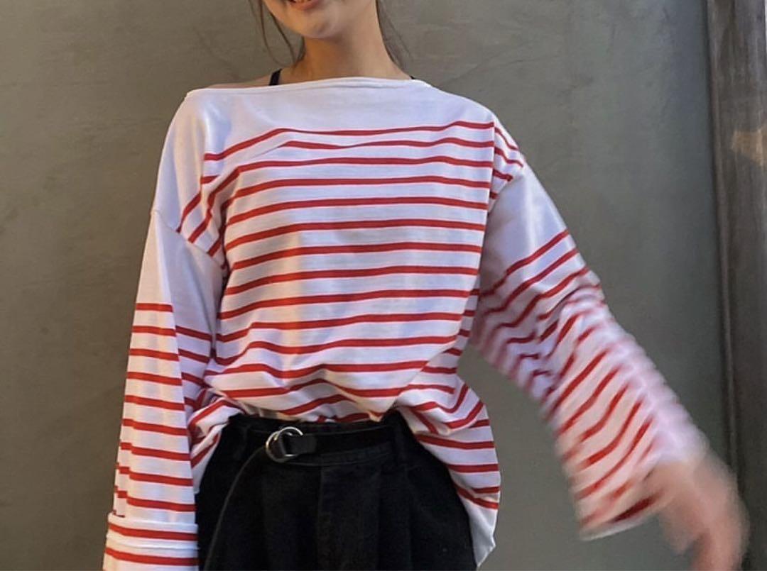OUTIL ウティ　TRICOT AAST ボーダー