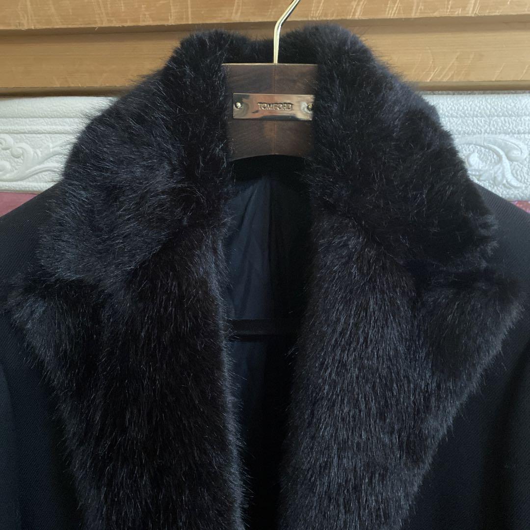 emporio armani FAUXファージャケット 脱着可能 50 - ジャケット