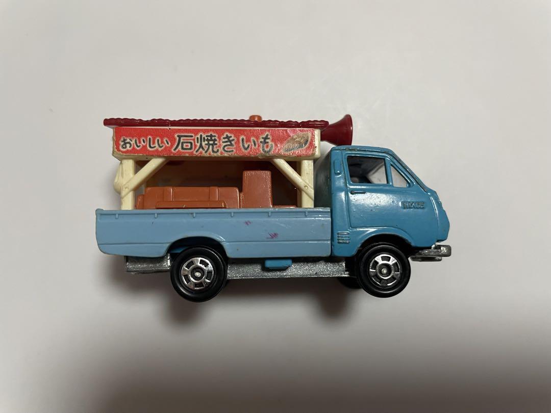 期間限定セール 日本製トミカ メルカリ - 石焼きいも屋台（青） ハイエース トヨタ ミニカー